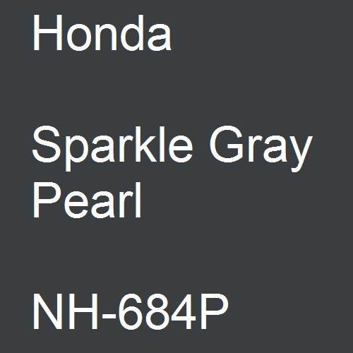 Honda, Sparkle Gray Pearl, NH-684P.